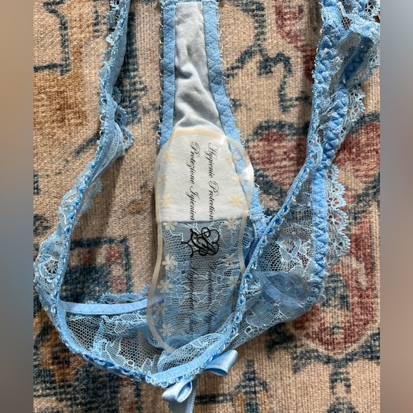 NWT Agent Provocateur Hinda Blue Ouvert AP3 Medium - Picture 4 of 5